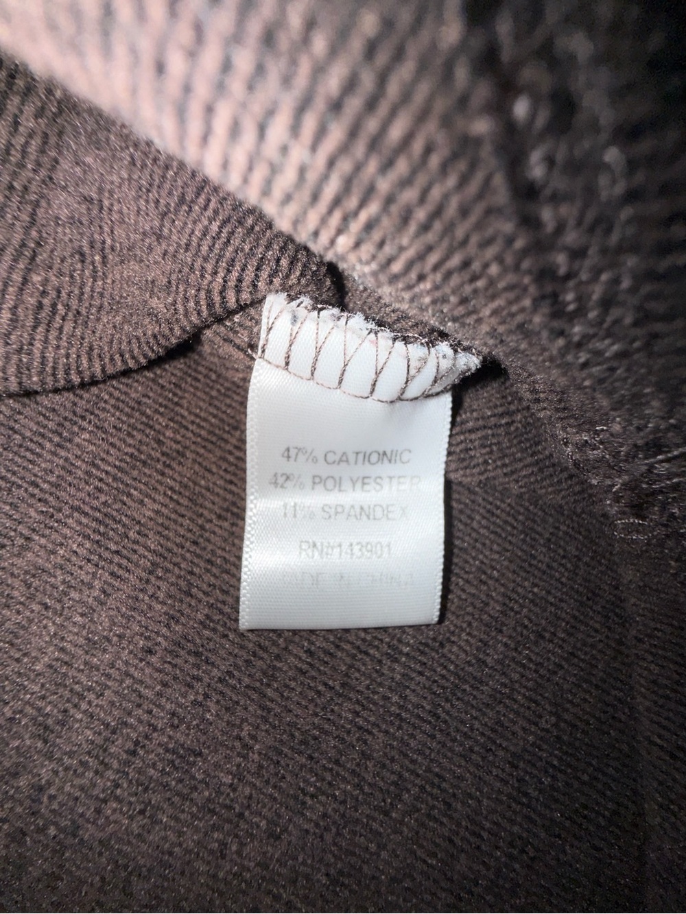 Coco + Carmen Women’s Weekend Pocket Pullover Sweater w/ Button Backed- Brown - Picture 6 of 13
